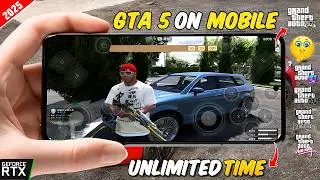 How to Play GTA 5 on Mobile in 2025! 😱 | Game Fusion Emulator | Play Real GTA 5 on Android!