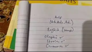 INTRODUCTION OF MY CHANNEL ADA ADS ADC PART -1 English Complete Series |  Graduation Level Course