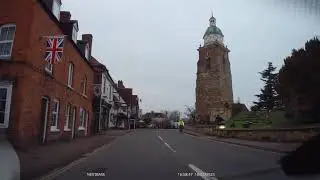Malvern Hills: Brtish Camp Hill Fort to Coventry via A46