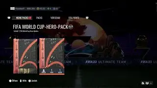 Mein Fifa World Cup Hero Pack 🇸🇦 @Fifa 23