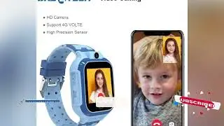 Smart Watch for Kids with Geofencing & SOS Alarm - Full Features !