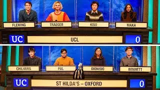 University Challenge 2021/22 E2: UCL v St Hilda's (19 July 21).