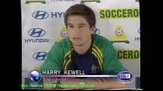 France & Harry Kewell arrive in Melbourne ahead of friendly with Australia 2001