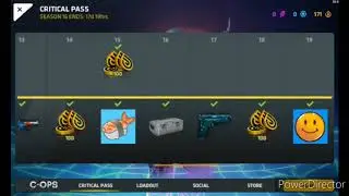 Critical Pass 16 Skins In Game?!!?!?!? (Not Clickbait)