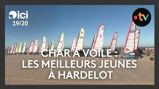 Championnats de France et d'Europe de char à voile 2024 : les meilleurs jeunes pilotes à Hardelot