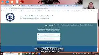 NPCD Training Video: How to get started on the Online Charity Portal