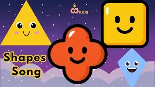Shapes Song for Children | Learn Circle, Square, Triangle & More | Brainy Kids