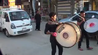 جانب من التشيع الرمزي لنعش السيدة ام البنين ع/ المبدع احمد الغزي موكب البضعه الطاهرة /2018