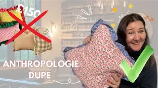 HOW TO SEW a Ruffle Cushion Cover - and save &pound;150!
