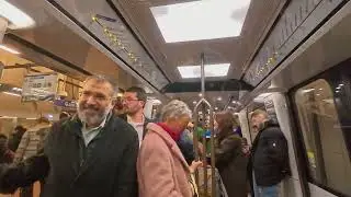 Walking tour metro Bercy, Paris to Chatelet line 14