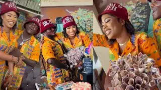 Portable Surprise his Wife on Her Birthday as he Gift her Millions of Gifts and Jewelris