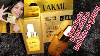 Lakme 2025 | Lakme Bright Vitamin C Brilliance Serum Mini pack Review + DEMO + Experience in hindi.