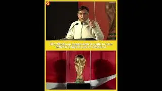 FIFA World Cup trophy arrives in India as part of World Tour
