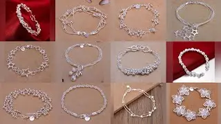 রুপার ব্রেসলেটের ডিজাইন ২০২২ সালের❤️❤️latest silver bracelet designs 2022 //beautiful fancy brecelet