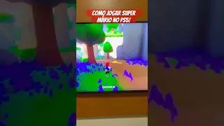 Como jogar M&aacute;rio no PS5! #ps5 #gameretro #snes #mario #luigi #dica