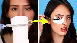 CRAZY Mascara Shield You Can DIY #shorts