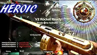 GOLD HEROic PPSH V2 Rocket Unlocks Master Prestige Level 300 on COD WW2 - Call of Duty: WWII