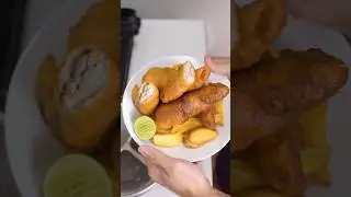 Fish & chip #อาหาร #ทำเองกินเอง #ทำง่าย #ง่ายๆ #อร่อย #food #cooking