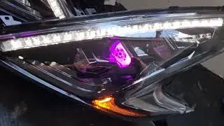 Nissan 370Z custom headlights