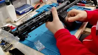 Action Army AAP01 assassin handguard installation
