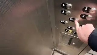Thyssenkrupp hydraulic elevator at the Freightway parking garage (Scarsdale, NY)