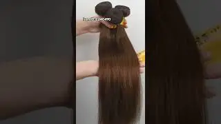 Brown Bundles Human Hair Light Brown StraightBundles BrazilianHair#straightbundle#humanhair #temu