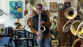 Tenorsaxophon: Conn New Wonder 