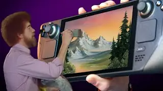Steam Deck as a Drawing Tablet - Something Entirely New