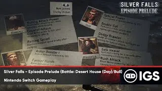 Silver Falls - Episode Prelude (Battle: Desert House (Day)/Bull) | Nintendo Switch Gameplay