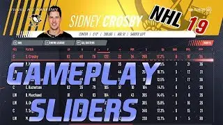 NHL 19 Franchise l How To Increase Simulation Scoring *Gameplay sliders*