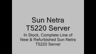 Sun Netra T5220 Server