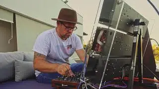 Sunset Synthesizer - Part 3 - Novation Peak, Eurorack and Moog Grandmother Jam