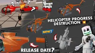 Los Angeles Crime Helicopter Progress | LAC Online v1.8 Destruction Work by @MohammadAlizade