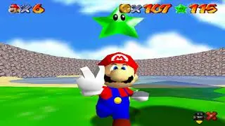 SUPER MARIO 64: THE GREEN STARS (Прохождение  на Русском) #22 - Конец Воды