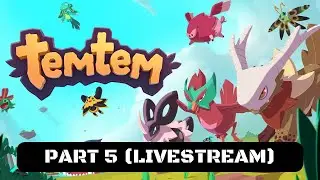 Temtem Walkthrough Gameplay Livestream Part 5 - The Battle of Kisiwa