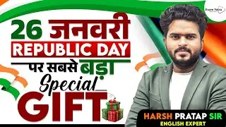 HAPPY REPUBLIC DAY  | Big Surprise 🎁 Harsh Pratap Sir #republicday #ssc
