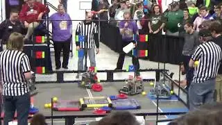 Indiana VEX Turning Point State Semifinals 2 - 99904A + 574D vs 121X + 1115B