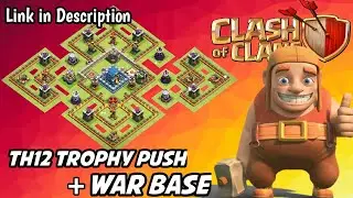 TH12 BEST DEFENSIVE TROPHY BASE 2020 WITH REPLAYS | TH12 War Bases That PROS Use