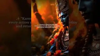 Powerful karma quotes #spirituality #motivation #reels #krishna #krishnamotivation #peace #aesthetic