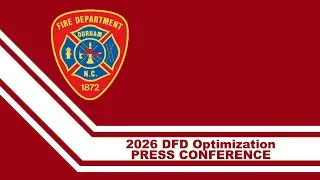 DFD Optimization Press Conference December 29, 2025