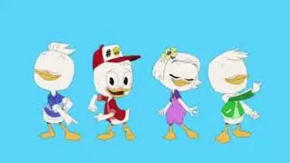 I'm Ready but it fit well with Huey Dewey Louie, & Webby dancing gif