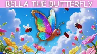 Bella the Butterfly & the Magic of Trying 4k Children's Stories | Bedtime Story for Kids| Kids Story
