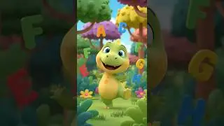Dino ABC Dance 🦖 | Alphabet Song for Kids | ABC Learning Dinosaur Dance | Kids Short Video