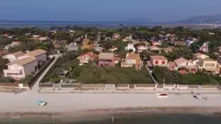 Hy&egrave;res - La presque &icirc;le de Giens (Drone)