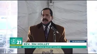 Press Conference: Groundbreaking for Rev. Jim Holley Residences Jan. 27, 2022