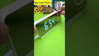 Projection Digital Alarm Clock ⏰ @mylasttech9239  #clock #digitalclock  #alarmclock