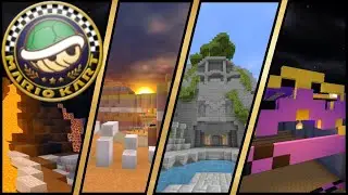 Mariokart In Minecraft: Shell Cup