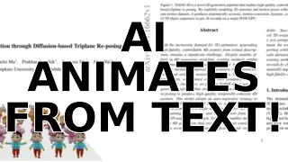 This AI Creates Animated 3D Avatars From Text in Just 36 Seconds!