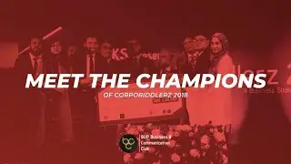 Corporiddlerz 2018 Champion Interview | Corporiddlerz 2019 | BUP BCC