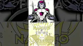 FRIEZA VS NARUTO #shorts #frieza #naruto